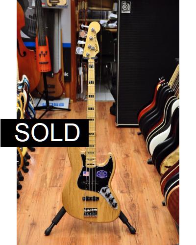 Fender American Deluxe Jazz Bass IV Natural MN